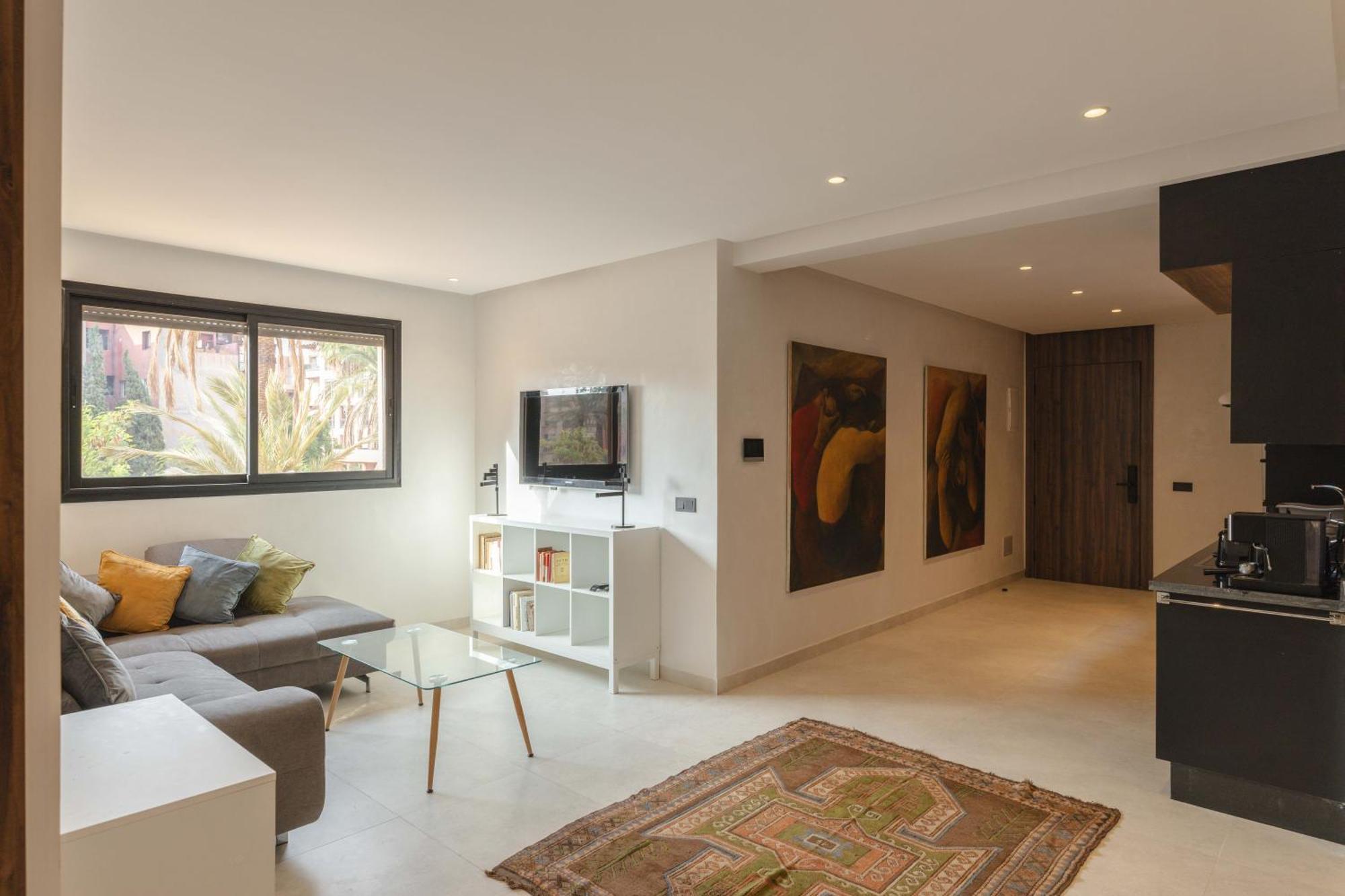 Appartement Uniquement Familial 2 Chambres Spacieux Cosy, Calme Marrakesh Exterior photo